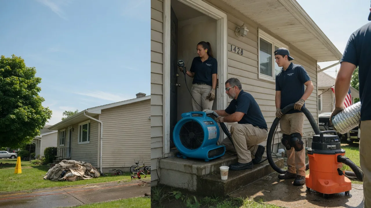 Water Damage Restoration in Sedalia, OH near me
